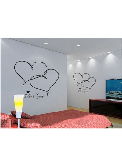 Buy Double Love Plot Wall Stickers Living Room Bedroom PVC Stickers in Egypt