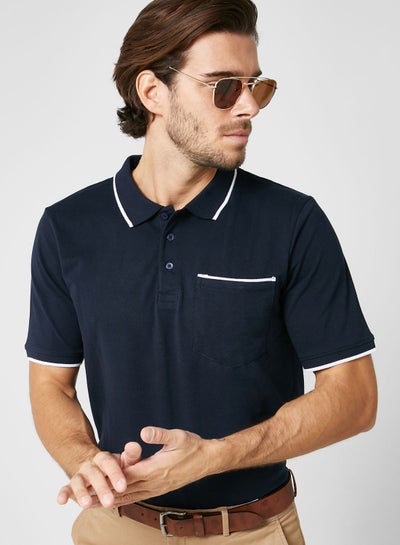 Buy Pocket Detail Polo Shirt in UAE