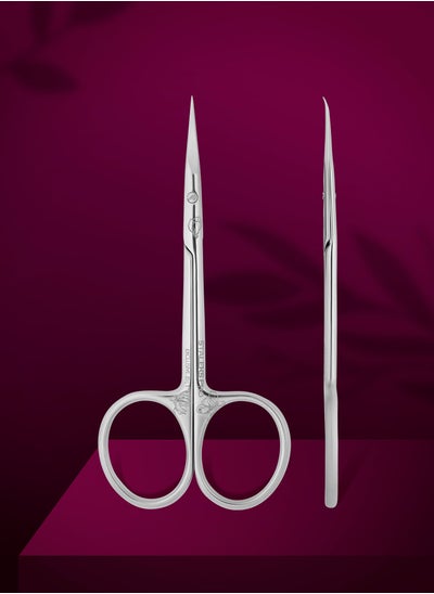 Buy Professional Cuticle Scissors With Hook - EXCLUSIVE 23 | TYPE 1 (magnolia) in UAE