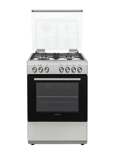 Buy La Modano 60cm Gas Cooking Range with 4 Gas Burners Automatic Ignition Stainless Steel Finish and a Spacious 65L Oven - LMC601GG. Comes with a Reliable 1-Year Warranty in UAE