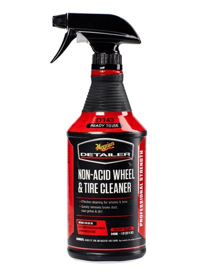 اشتري DRTU14332 Detailer Non-Acid Wheel & Tire Cleaner 946ml (D143) في الامارات