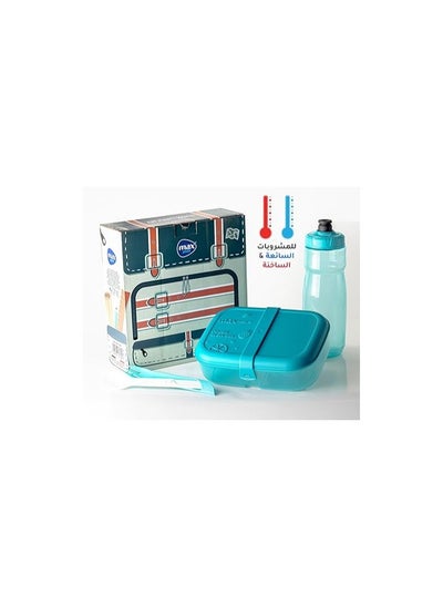 Buy Lunch box with hero set bottle, multi-color 16359002 in Egypt