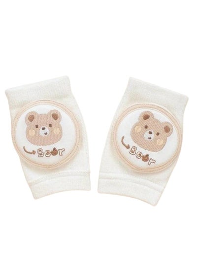 Buy Pikkaboo Soft Crawl Baby Knee Pad-Bear in UAE