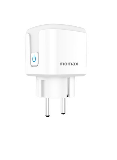 اشتري Momax Smart Plugs That Work with Alexa, Smart Life Wi-Fi Outlet Compatible with Alexa Google Home  Smart things Smart Socket with Remote Control Timer Function 2.4Ghz WiFi Only في مصر