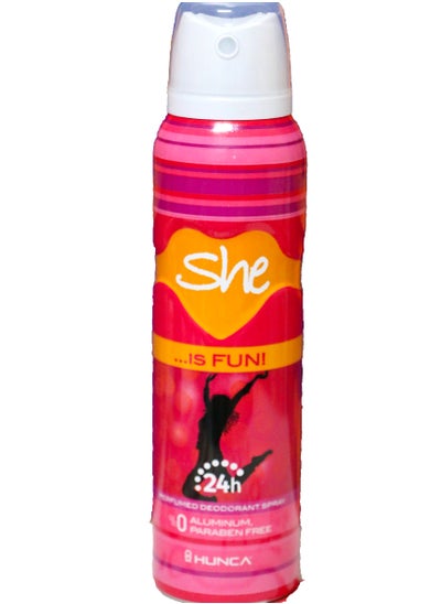 Buy She Deodorant Is Fun For Women - 150 Ml in Egypt