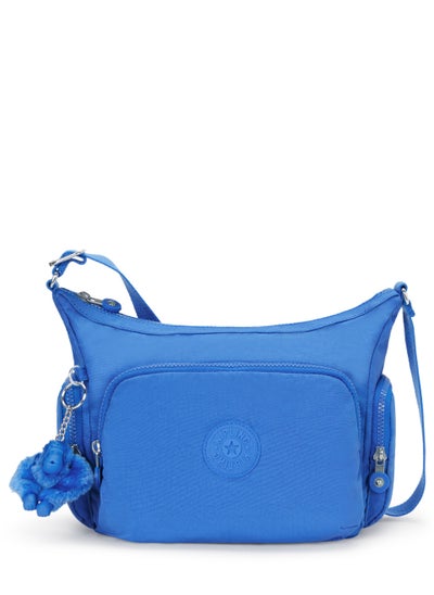 Buy KIPLING Gabb S Medium Crossbody Bag with Adjustable Straps Havana Blue-I4493JC7 in UAE