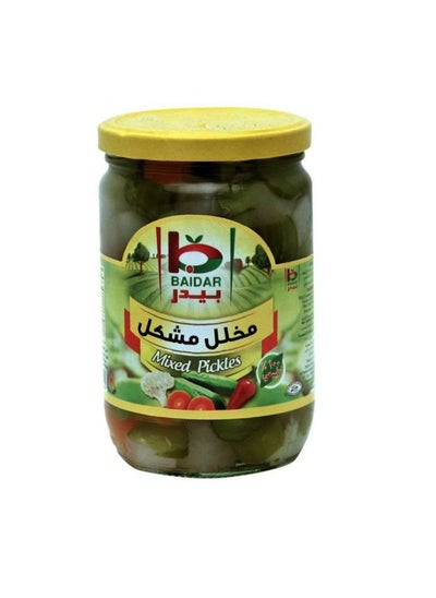 Buy Baidar Mixed Pickles, 660 g in Saudi Arabia