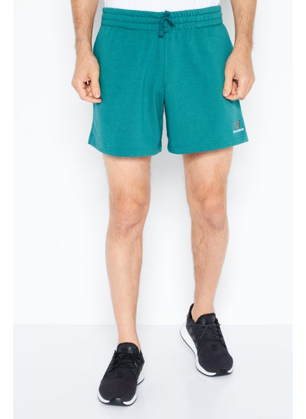 Buy Men Sportswear Fit Training Short, Green in Saudi Arabia