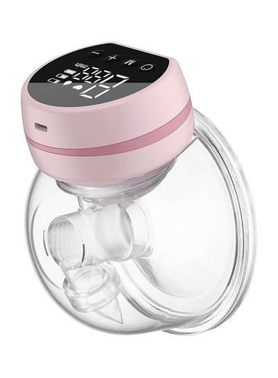 Buy Wearable Breast Pump, LCD Hands-Free Pump, 3 Mode & 9 Levels Adjustable for Comfortable Pumping, Low Noise & Painless Electric Breastfeeding Pump in Saudi Arabia