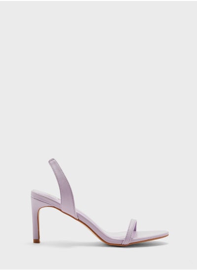 اشتري Round Toe Ankle Strap Sandal في الامارات