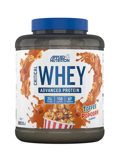 Buy Critical Whey Advanced Protein Blend - Toffee Popcorn - (2 kg) in Saudi Arabia