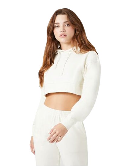 Buy Fleece Cropped Hoodie in Egypt