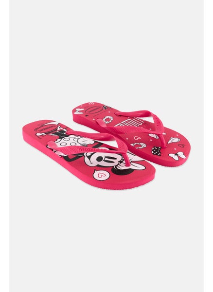 اشتري Unisex Disney Flip Flops, Pink Electric في الامارات