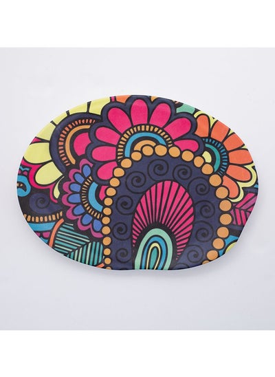 Buy Bright Designs Melamine Matt Dinner Plate 
Set of 6 (30cm) Paisley in Egypt