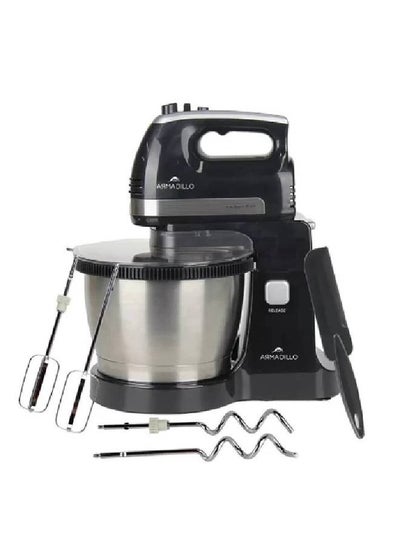 Buy Armadillo Hand Mixer With Bowi 500W, HMIXB8-000-0135 - Black in Egypt