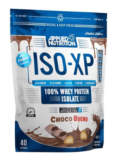 Buy Applied Nutrition ISO XP Whey Isolate - Whey Protein Isolate Powder, ISO-XP Funky Yummy Flavours (1kg - 40 Servings) (Choco Bueno) in Saudi Arabia