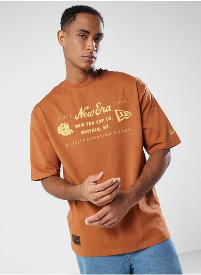 اشتري New Era Heritage Oversized T-Shirt في السعودية