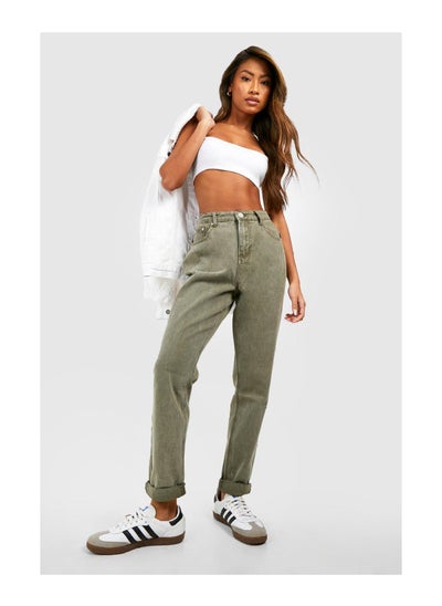 اشتري High Waisted Rigid Mom Jeans في السعودية