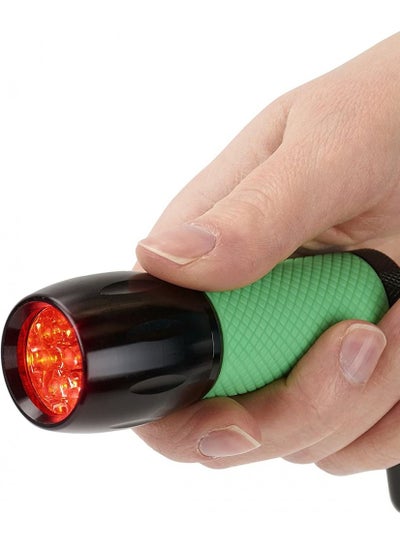 Buy Carson SL-33 Red Sight Pro Flashlight - Red LED Torch (Two Brightness Settings) in UAE