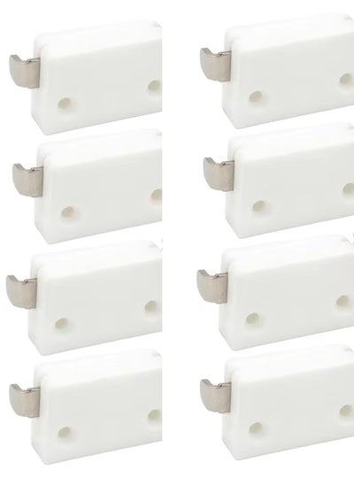 اشتري Pack Of 8 Heavy Duty Multipurpose Knockdown Fitting Jointing Connector For Use In Furniture 202 White 250 Pieces  x 4Box في الامارات