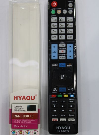 Buy LG TV Replacement remote Works with ALL LG televisions RML930plus3 in Saudi Arabia
