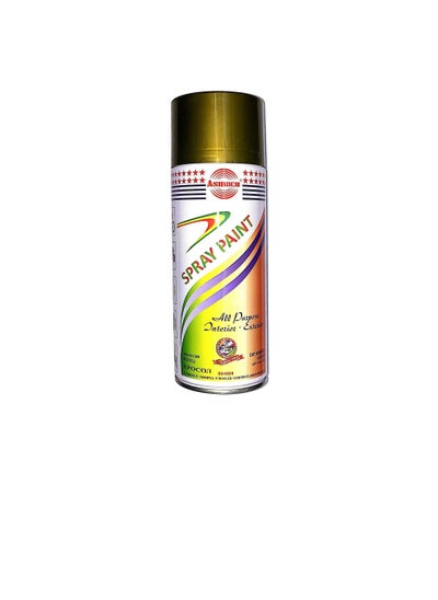 Buy Asmaco Spray Paint Gold 400ml in UAE