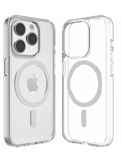 Buy Designed For IPhone 15 Pro Max Case, Compatible With MagSafe Clear Case in Egypt