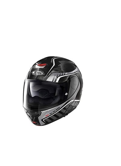 Buy Nolan X-Lite X-1005 Ultra Carbon Cheyenne 16 N-Com Flip-Up Motorcycle Helmet (L) in UAE