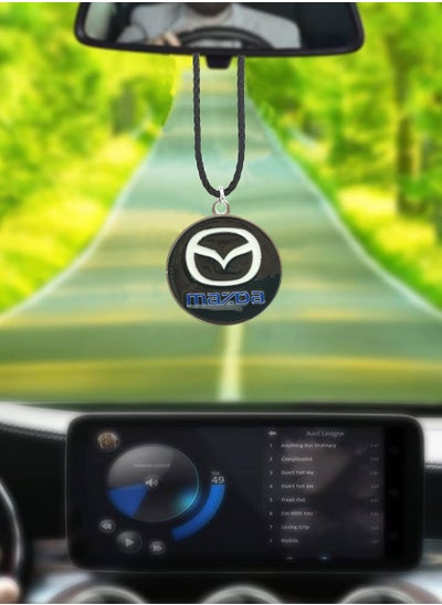 Buy Hanging Pendant Metal Mini Car Decoration Chain, Car Pendant Mirror  1 Pcs in Saudi Arabia