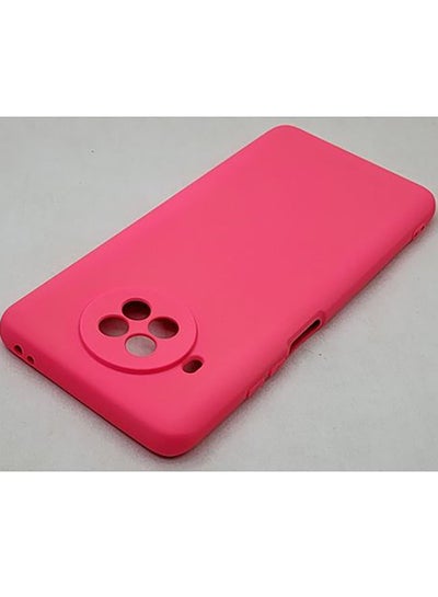 Buy Xiaomi Redmi Mi 10T Lite Silicone Case Soft Liquid Silicone Cover& Soft Microfiber - Pink in Egypt