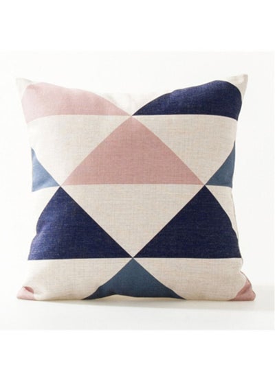 اشتري Modern Home Painted Cotton And Linen Pillowcase في السعودية