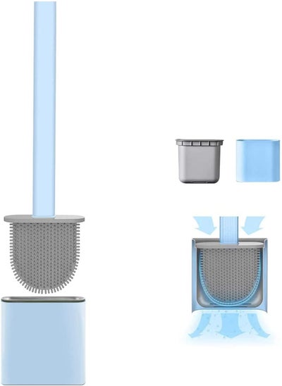 اشتري Silicone Toilet Brush With Holder في الامارات