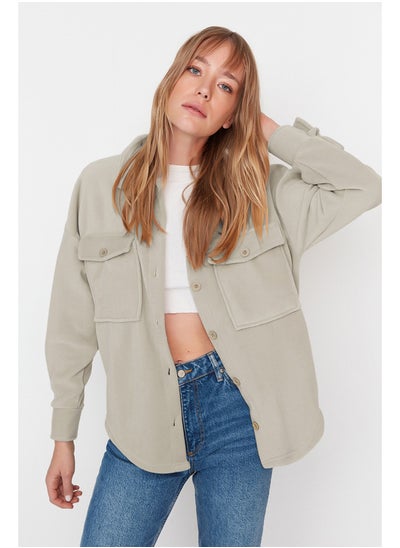 Buy Jacket - Beige - Oversize in Egypt