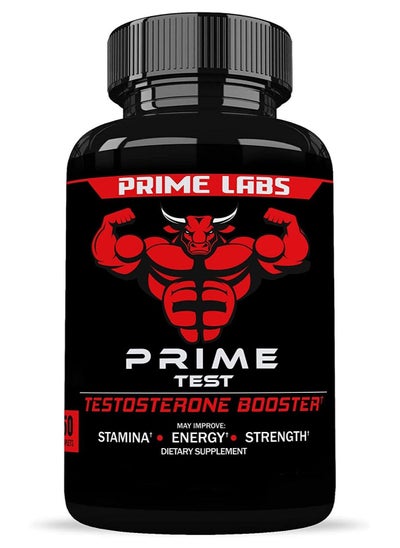 Buy Prime Test Booster Dietary Supplement Support Stamina And Strength  - 60 Caplets in Saudi Arabia