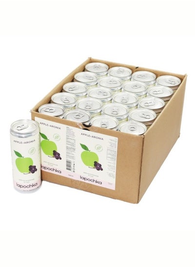 اشتري Lapochka Natural Lemonade with Apple & Aronia 330 ml Pack of 20 في الامارات