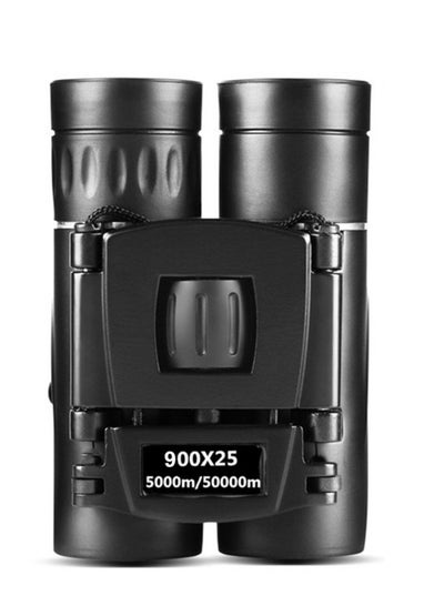Buy 900x25 HD Powerful Binoculars 9000M Long Range Folding Mini Telescope BAK4 FMC Optics For Hunting Sports Outdoor Camping Travel in UAE