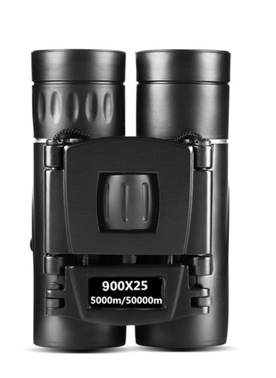 Buy 900x25 HD Powerful Binoculars 9000M Long Range Folding Mini Telescope BAK4 FMC Optics For Hunting Sports Outdoor Camping Travel in UAE