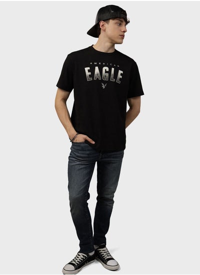 Buy Graphic Crew Neck T-Shirt in Saudi Arabia