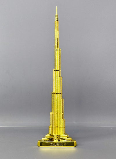 Dubai Burj Khalifa Metal Showpiece 24.5 cm (9.65 Inches) | Premium