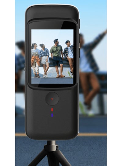 Buy New  Sports Camera outdoor Portable Anti Shake Waterproof Pre Recorded Camera vlog sports camera in UAE