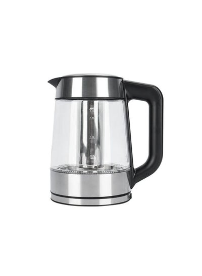 اشتري Liying Electric Glass Kettle with Infuser 360 Swivel Base, LED Light Hot Water Boiler & Heater for Coffee & Tea, Auto Shut-Off & Boil Dry Protection, 1500W في الامارات