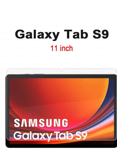 Buy Screen Protector Samsung Tab S9 11'' Tempered Glass HD Screen Protector for Samsung Galaxy Tab S9 11" Clear in UAE