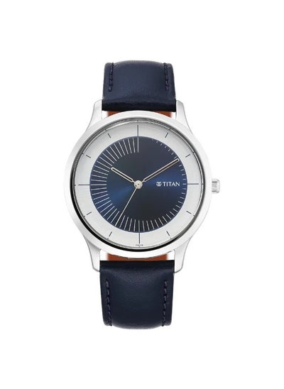 Buy Men's Analog Round Shape Leather Wrist Watch - 1825SL04 - 47.5 Mm in Saudi Arabia