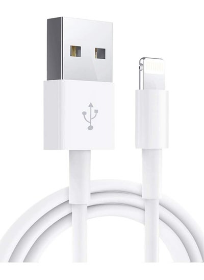 Buy Apple iPhone/iPad Charging/Charger Cord Lightning to USB Cable[Apple MFi Certified] Compatible iPhone 11/ X/8/7/6s/6/plus/5s/5c/SE in UAE