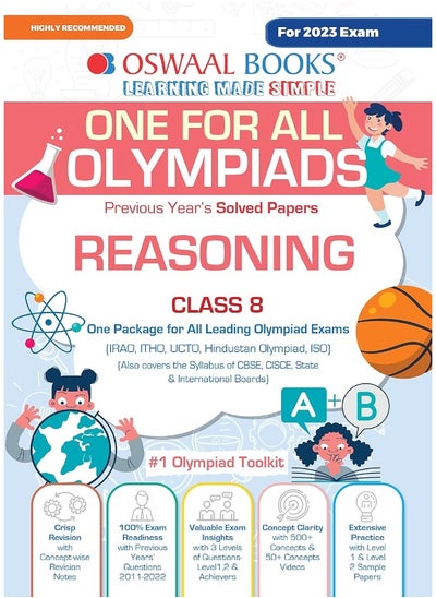 Buy Oswaal One For All Olympiad Previous Years' Solved in UAE