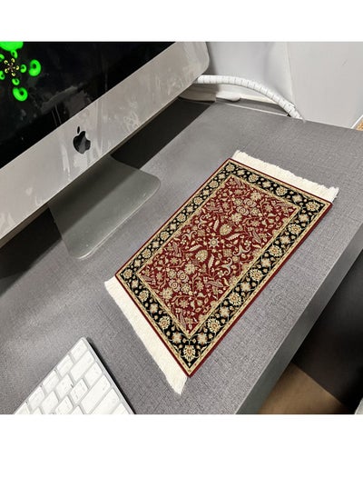 Buy Coffee Mat Coffee Cup Mat Coffee Mug Mat Table Mat Mouse Pad With fringed edges 27x18cm in Saudi Arabia