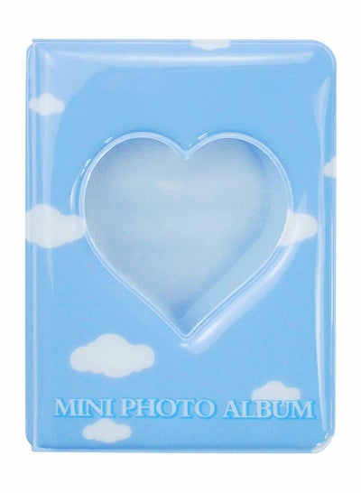 اشتري 3 Inch Mini Photo Album Heart Hollow Card Binder Kpop Holder For Collecting Picture Name ID Business Cards Photos Camera 40 Pockets في السعودية