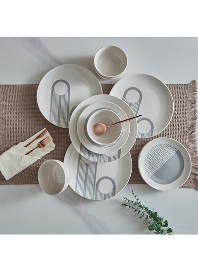 اشتري Vista 12-Piece Dinner Set 26.5 x 3 x 26.5 cm في الامارات