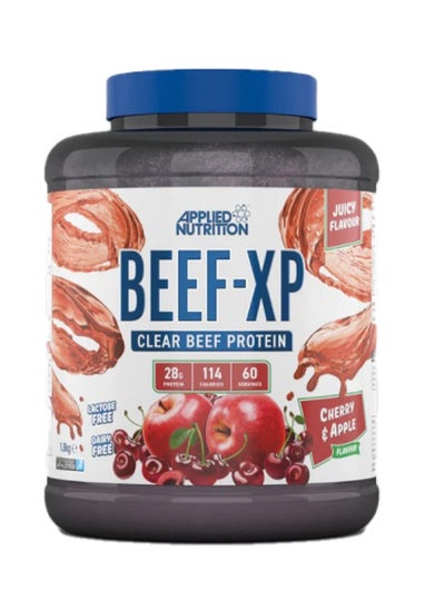 Buy Beef XP Hydrolysed Beef Protein, Cherry and Apple, 60 Servings - 1.8 Kg in Saudi Arabia