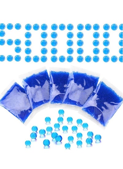 Buy Water Balls Beads Ammo Bullets Made for Eco-Friendly Non-Toxic Based for Splatter Gall Gun Vases and Plants Decor of Eco-Friendly Gel Blue 5 pack-7-8mm in Saudi Arabia